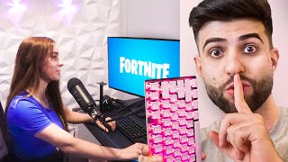 I TROLLED Loserfruit with a Wireless Keyboard [upl. by Atlas]