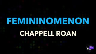 Chappell Roan  Femininomenon  Karaoke Version [upl. by Audra994]