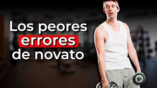 5 Errores de Principiante que Debes EVITAR en el GYM [upl. by Chelsae267]