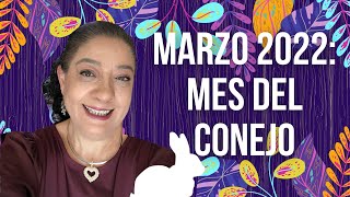 MARZO 2022 MES DEL CONEJO ¡ACTIVA LA ENERGÍA A TU FAVOR  Mónica Koppel [upl. by Elder203]