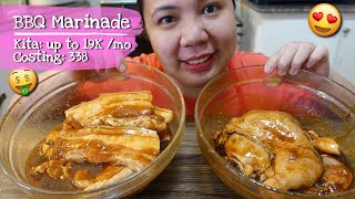 BARBEQUE MARINADE Recipe pang Negosyo 2 BEST SELLER Variants [upl. by Reaht]