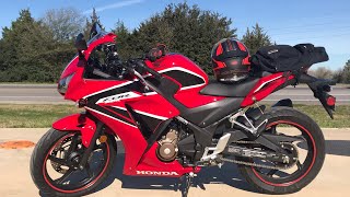 Honda CBR300R Review The best beginner bike [upl. by Farver]