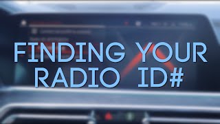 How To Find Your Vehicles Radio ID For Sirius XM [upl. by Silvia]