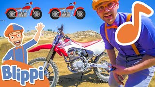 Ride A Motorcycle Song  Roaring Engine  Educational Songs For Kids [upl. by Moishe]