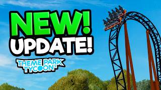 NEW Theme Park Tycoon 2 Levelling amp Roller Coaster UPDATE 🎢 [upl. by Rehnberg]