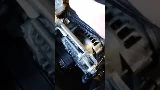 How to change the serpantine belt on a 2010 Toyota Corolla Le [upl. by Hpeseoj]