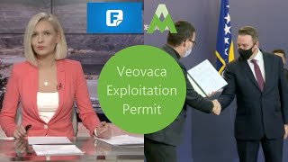 Adriatic Metals FTV media coverage of Veovaca Exploitation Permit [upl. by Ahsitra]