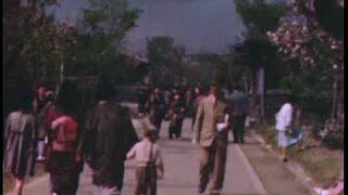 US soldiers and Japanese civilians in Tokyo Japan during American occupation afHD Stock Footage [upl. by Severn]