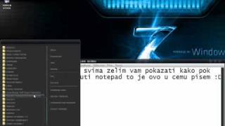 How to open notepadKako otvoriti notepad [upl. by Canning643]