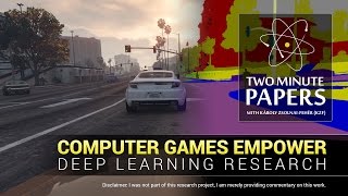 Computer Games Empower Deep Learning Research  Two Minute Papers 105 [upl. by Elliott803]