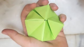 Flexahedron magic fold origami [upl. by Submuloc]