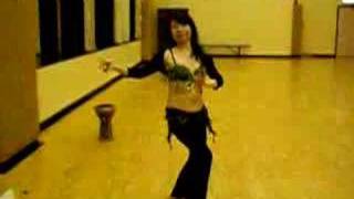 Belly Dance with zills  finger cymbals01 [upl. by Okuy]