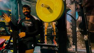 vlog 1Heavy Squats Day 200kgs se lagaye 2 rep maza agya [upl. by Lokim]