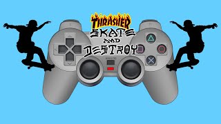 Thrasher Presents Skate amp Destroy  Playstation Games PS1 [upl. by Denie654]