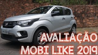 Avaliação Fiat Mobi Like 4 cilindros 2019 10 [upl. by Anirrok]