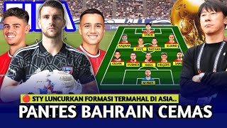 SEMUA GIRANG MELIHAT INI FORMASI TIMNAS INDONESIA VS BAHRAIN ROUND KE 3 PIALA DUNIA 2026 [upl. by Ayouqes944]