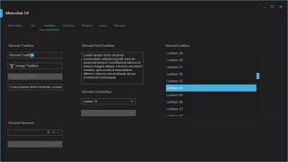 C Tutorial  How to use WinForms Modern UI Metro Framework  FoxLearn [upl. by Tymothy]