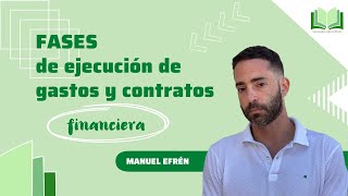 Fases de ejecución de gastos y contratos [upl. by Euqirat744]