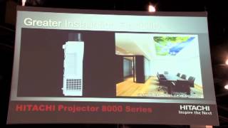 The Hitachi Installation Series Projector [upl. by Lennie]