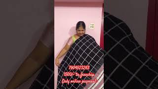 Handloom cotton sarees full weaving [upl. by Marvella]