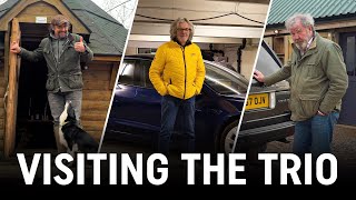 Filming Clarkson Hammond amp May all in the same day  Tesla road trip [upl. by Irehs940]