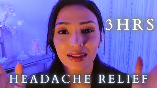 ASMR for Headaches  3 HOURS of Head Treatments for Pain  ASMR Roleplay [upl. by Adrien737]