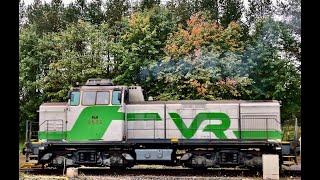 PÄIVYSTÄJÄ Dv12 2662 ON DUTY LOCO Dv12 KOKKOLA CITY SYYSKUU 24 SEPTEMBER 2024 4K [upl. by Lander]