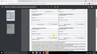 StepByStep  Gcms consent form Canada Visa  IMM5744E [upl. by Kries]