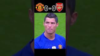 Manchester United FC vs Arsenal 31 highlights gol 🔥 Ronaldo free kick shorts football short [upl. by Thrasher563]