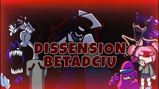 Dissension but Every Turn a Different Character Sings it  FNF Dissension BETADCIU [upl. by Annawoj580]