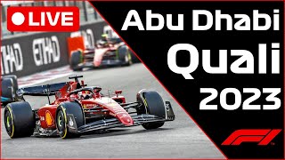 🔴F1 LIVE  Abu Dhabi GP QUALI  Commentary  Live Timing [upl. by Horbal744]