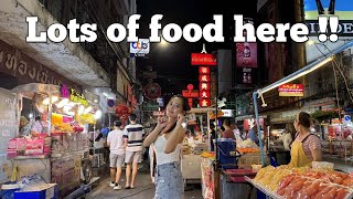 Chinatown Bangkok 2024 UPDATE What to eat in China Town Bangkok [upl. by Nosnar557]