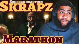 Skrapz  Marathon Official VideoReaction [upl. by Naeruat343]