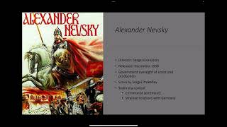 Sergei Eisenstein’s Alexander Nevsky 1938 film [upl. by Lyrrad]