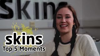 Skins Top 5 Moments  Lily Loveless [upl. by Arihk]