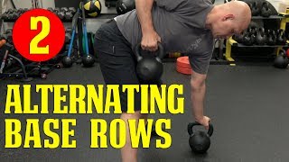 Best BJJ Strength Training Exercises 2 Alternating Base Rows [upl. by Nim134]