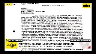 Sospechosa orden para extracción de datos de Seprelad [upl. by Armillas]