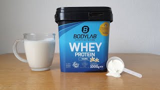 Bodylab24 Whey Protein im Test  Streng genommen kein Whey Proteinkonzentrat [upl. by Imaon407]