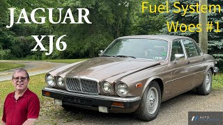 Jaguar XJ6 Sovereign Fuel System Woes Part One  Collections [upl. by Allsun]