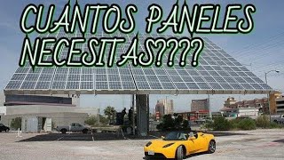 Cargar coche eléctrico con paneles solares [upl. by Parsaye873]