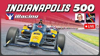 🔴 2024 iRacing Indianapolis 500 with BlackFlagsMatter [upl. by Onilecram611]