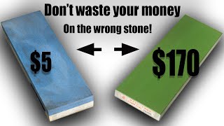 Cheap vs Expensive Sharpening Stones  WATCH BEFORE YOU BUY [upl. by Nytsuj]