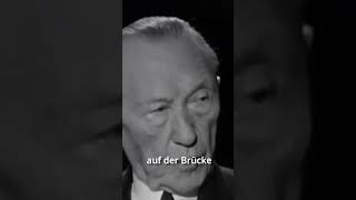 Adenauer lehnt Handschlag und Straßenbefragung Hitlers ab [upl. by Tessil109]