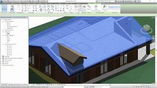 Curso Revit 2017 3863  Crear Vanos en un Techo Buhardillas [upl. by Enelyt]