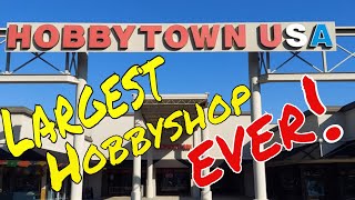 LARGEST Hobby shop EVER HobbyTown USA in Atlanta GA [upl. by Ezitram79]