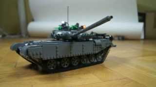 Lego Motorized T72M Main Battle Tank [upl. by Eronel538]