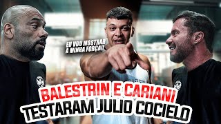 JULIO COCIELO FOI TESTADO  BALESTRIN E CARIANI MANDARAM A REAL [upl. by Anotyal]