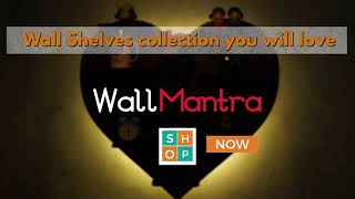 WallMantra Designer Backlit Wall Shelves [upl. by Raamal9]