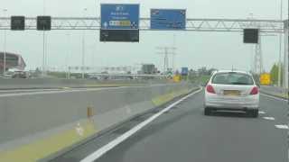 Rijksweg A2 parallelbaan Leidsche Rijn  Maarssen Parallel Lanes A2 northbound Utrecht [upl. by Selym742]