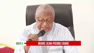 DISCOURS DU MAIRE JEANPIERRE FABRE A LOUVERTURE DE LA SESSIONJANVIER 2024 GOLFE 4 [upl. by Allerim]